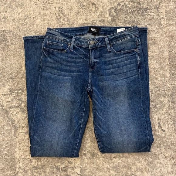 PAIGE Transcend Vintage - Skyline Skinny Jeans In Bloomfield - Picture 6 of 11